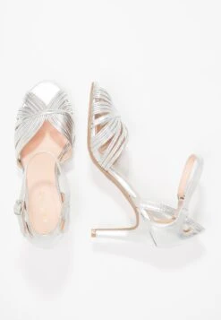 Anna Field High Heeled Sandals - Silver -Fashion Clothing Store 0047795cbfb541b0aed0bb208815c173