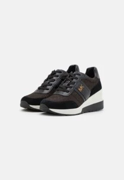 MICHAEL Michael Kors Mabel Trainer - Trainers - Black/Bronze -Fashion Clothing Store 006b39974088450ba70962475068e5c6
