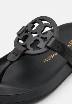 Tory Burch Miller Cloud - T-Bar Sandals - Black -Fashion Clothing Store 00a6052d7d1c41669a1cd79fffa0bd9e