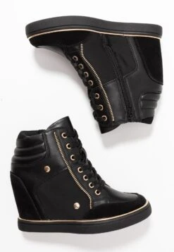 Anna Field Bootie - High-Top Trainers - Black -Fashion Clothing Store 03260205d3e746f981a4fd32acd5cdfa