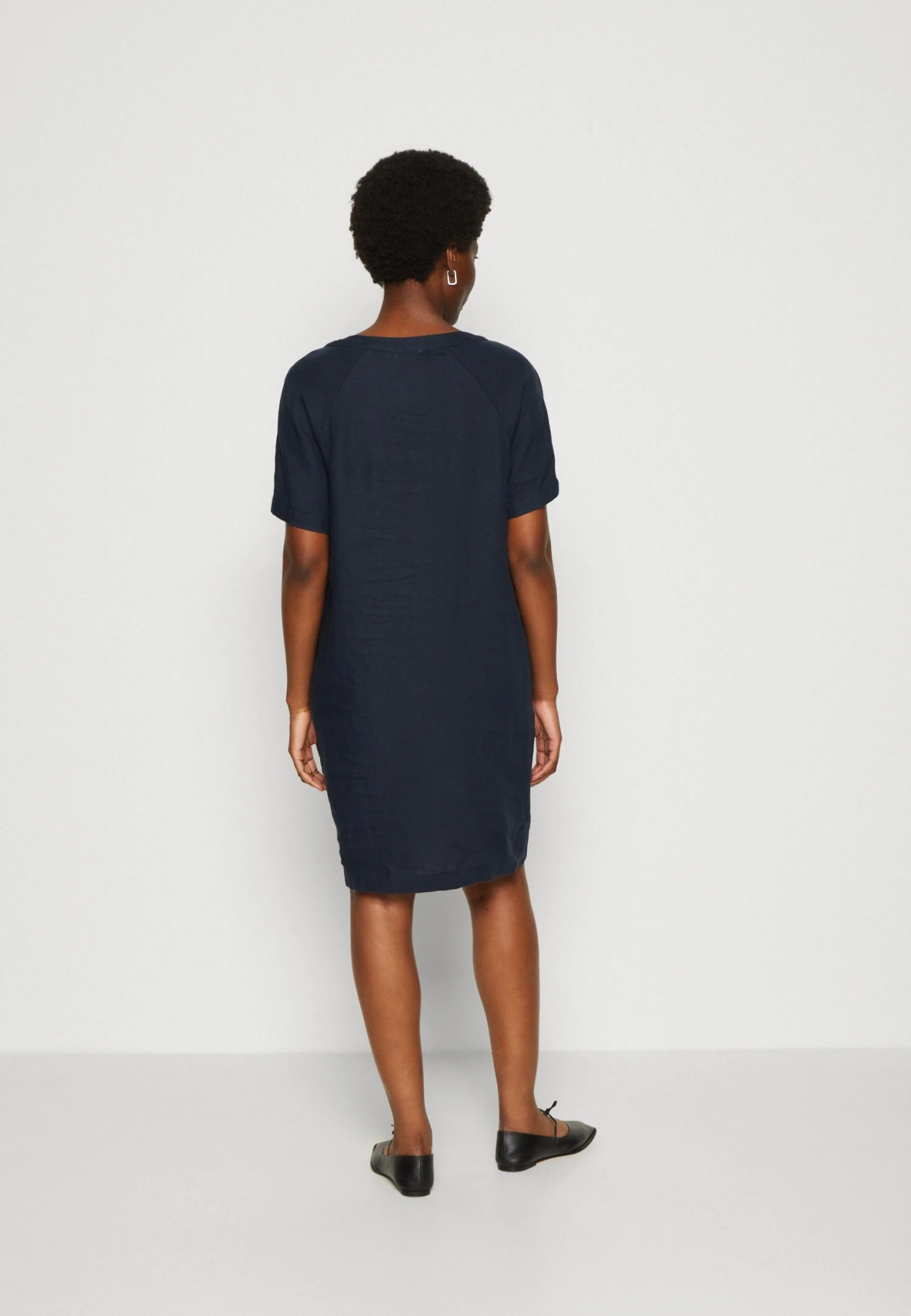 Marc O'Polo Dress Sportiv Style Slightly Egg Shaped Raglan Sleeve - Day Dress - Deep Blue Sea 3 Marc O'Polo Dress Sportiv Style Slightly Egg Shaped Raglan Sleeve - Day Dress - Deep Blue Sea - Image 3