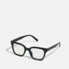 Pier One Unisex - Blue Light Glasses - Black