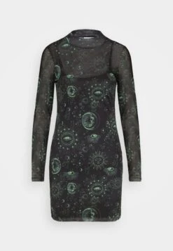 Noisy May Carrie Highneck Dress - Shift Dress - Black -Fashion Clothing Store 0aa915885aa64548b8c98dd2f3a6217b