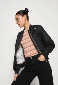 K-Way Amaurette Iridiscent - Bomber Jacket -Fashion Clothing Store 0ae76e59df104fe5b2e7fafdf215e897