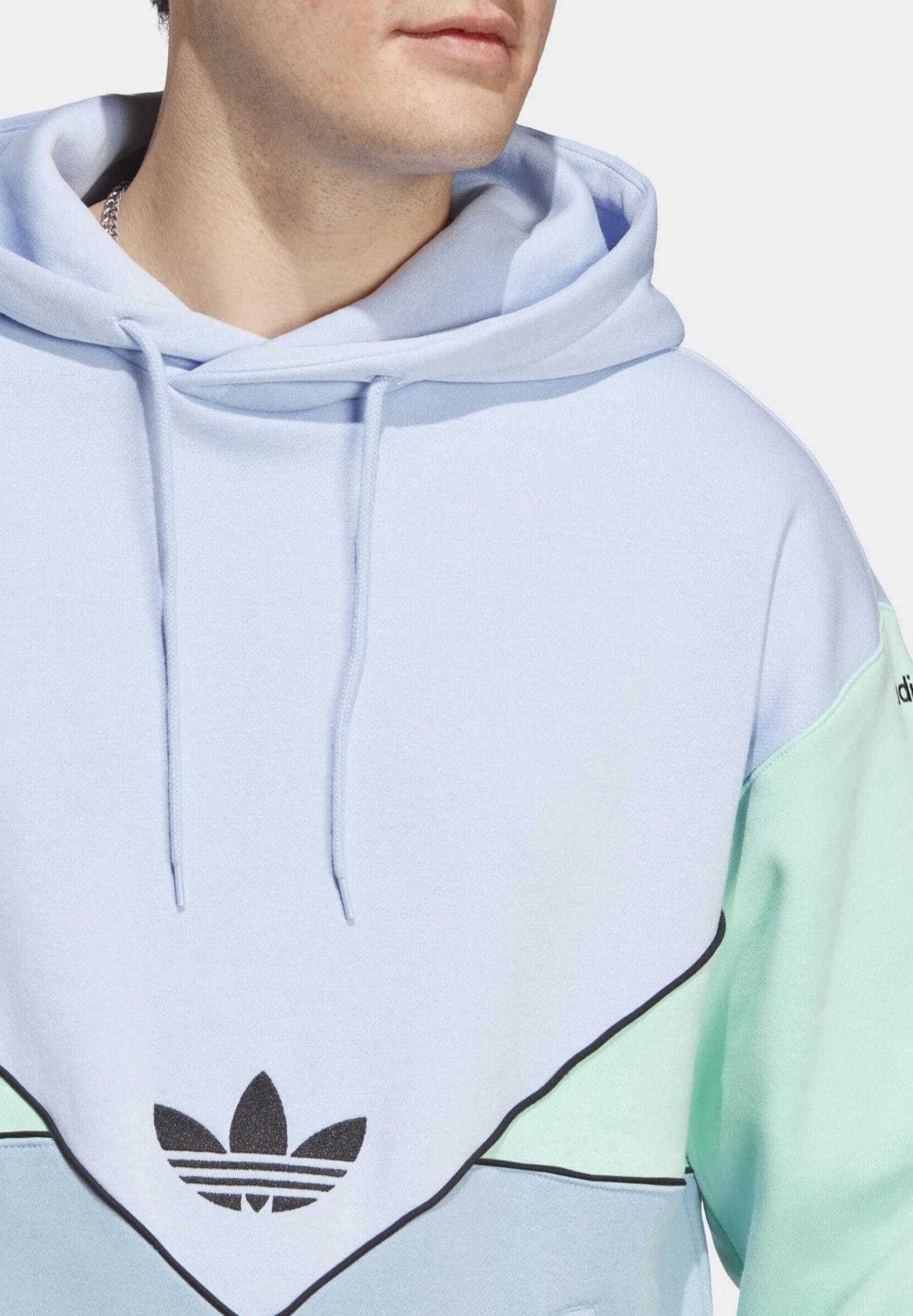 Adidas Originals Hoodie - Blue Dawn Ambient SkyEasy Green 3 Adidas Originals Hoodie - Blue Dawn Ambient SkyEasy Green - Image 3
