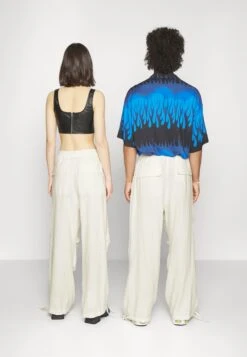 YOURTURN Genderless Parachute Unisex - Trousers - White -Fashion Clothing Store 0c77b5c732f14400b52ed89d37d8294d