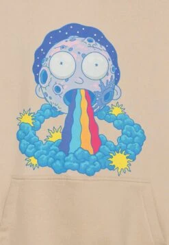 YOURTURN Rick And Morty Unisex - Hoodie - Beige -Fashion Clothing Store 0e9b910241e34ba5840b53cf20f5bcbe