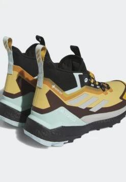 Adidas TERREX Free Hiker 2 Gore-Tex- Hiking Shoes - Preloved Yellow/Silver/Semi Flash Aqua -Fashion Clothing Store 0fafcbfb612c465d8fda3cfc18345d71