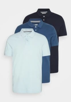 Pier One 3 Pack - Polo Shirt - Light Blue/Blue/Dark Blue -Fashion Clothing Store 0ff6d1a0739145f6be830ca146804cdf