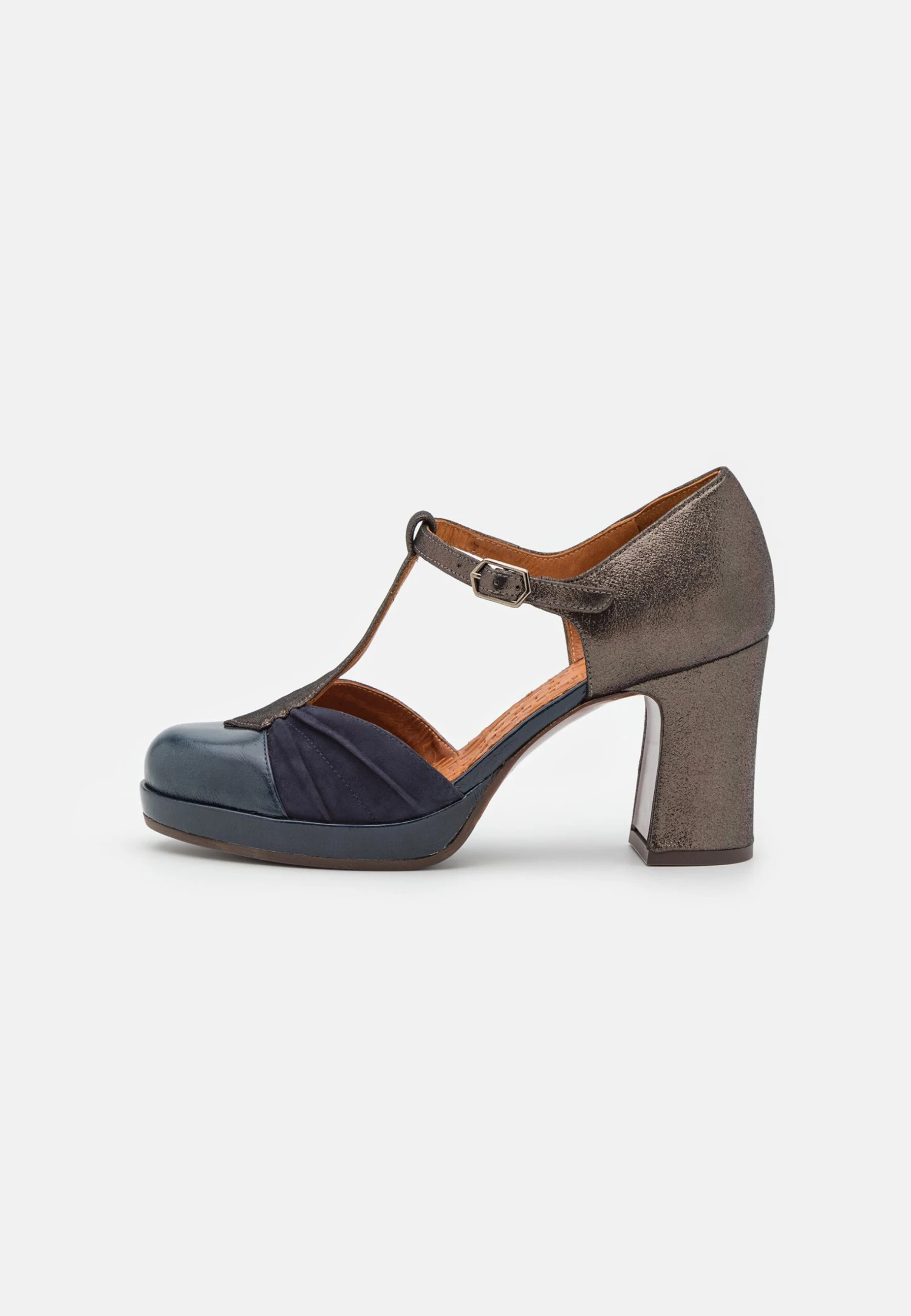 Chie Mihara Dajud - Platform Heels - Navy 2 Chie Mihara Dajud - Platform Heels - Navy - Image 2