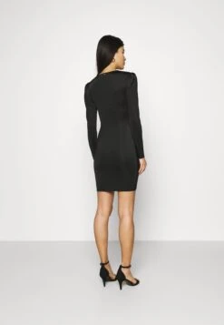 Guess Charmian Dress - Jersey Dress - Jet Black -Fashion Clothing Store 120a48fa42274f4f95c1c960fded5014