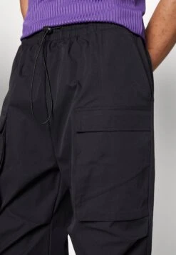 YOURTURN Unisex - Cargo Trousers - Black -Fashion Clothing Store 12c0eb3432924e5180ee844ffb94cc93