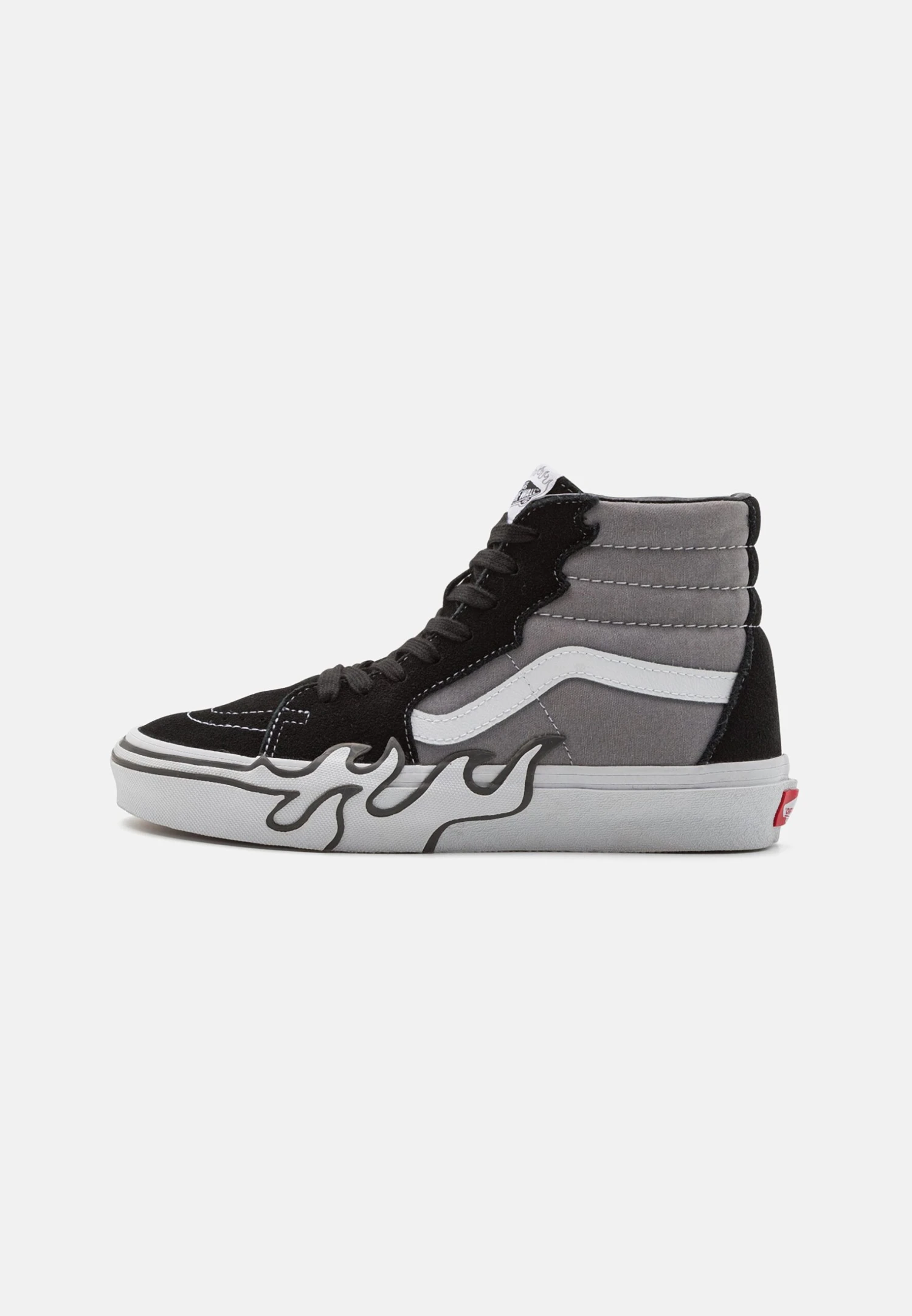 Vans Sk8-Hi Flame Unisex - High-Top Trainers - Gray 1 Vans Sk8-Hi Flame Unisex - High-Top Trainers - Gray