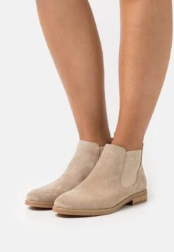 Pier One Leather - Ankle Boots - Beige