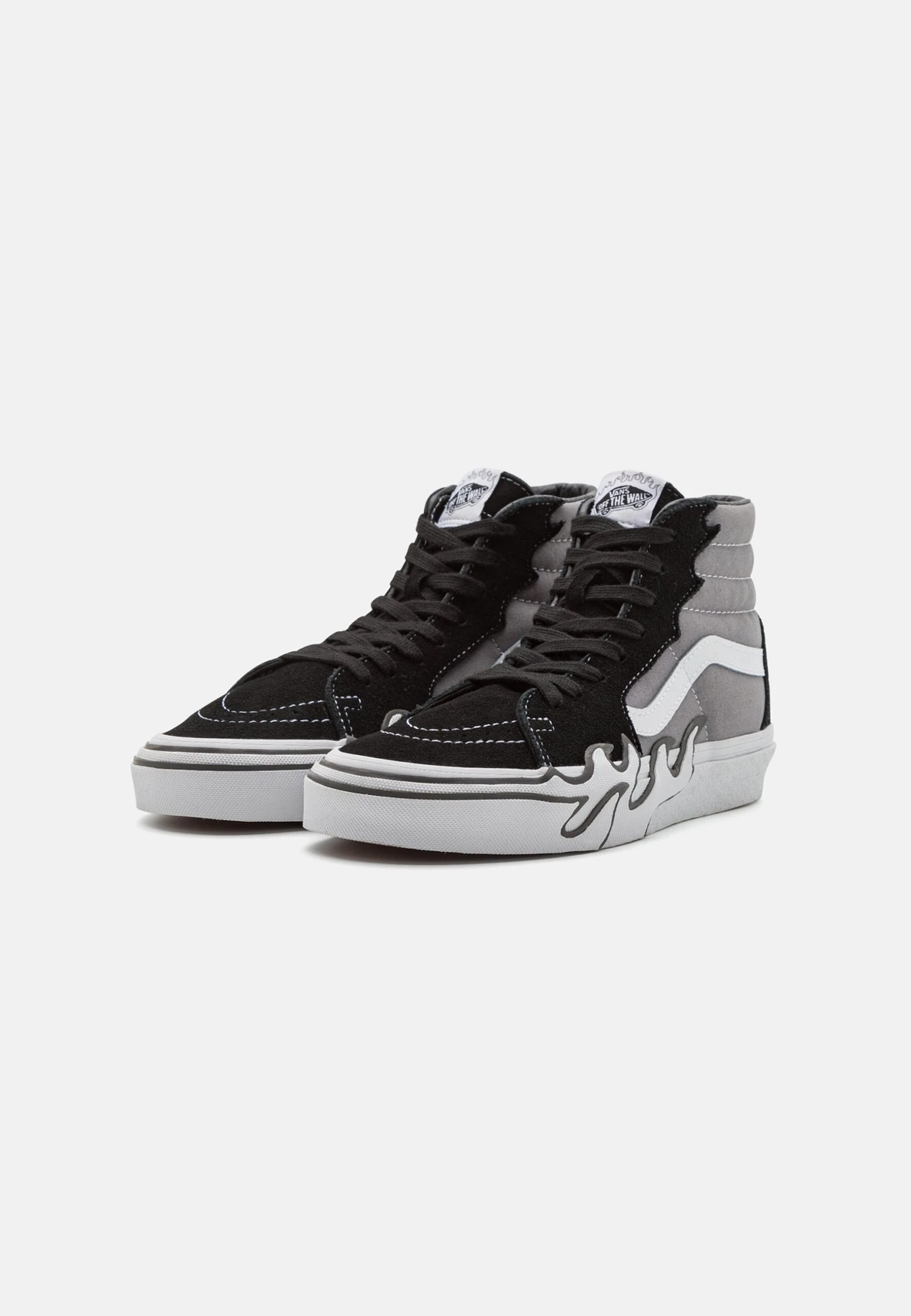 Vans Sk8-Hi Flame Unisex - High-Top Trainers - Gray 2 Vans Sk8-Hi Flame Unisex - High-Top Trainers - Gray - Image 2