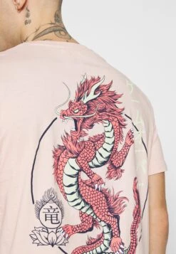 YOURTURN Unisex - Print T-Shirt - Pink -Fashion Clothing Store 167669994d204c90926875fd153b2b39