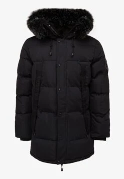 Aylmer Puffer Jacket - Winter Coat - Jet Black -Fashion Clothing Store 1916ebd06b154eeead3259774f4cb9f9