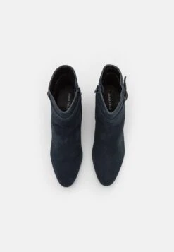 Anna Field Leather - Classic Ankle Boots - Dark Blue -Fashion Clothing Store 1b5ca64e0bca44f69ee028abe21e449a