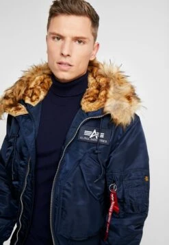 Alpha Industries Hooded Custom - Winter Jacket - Rep Blue 11 Alpha Industries Hooded Custom - Winter Jacket - Rep Blue -Fashion Clothing Store 1b5fe7065b3e4f4b87a76d3006fc80aa