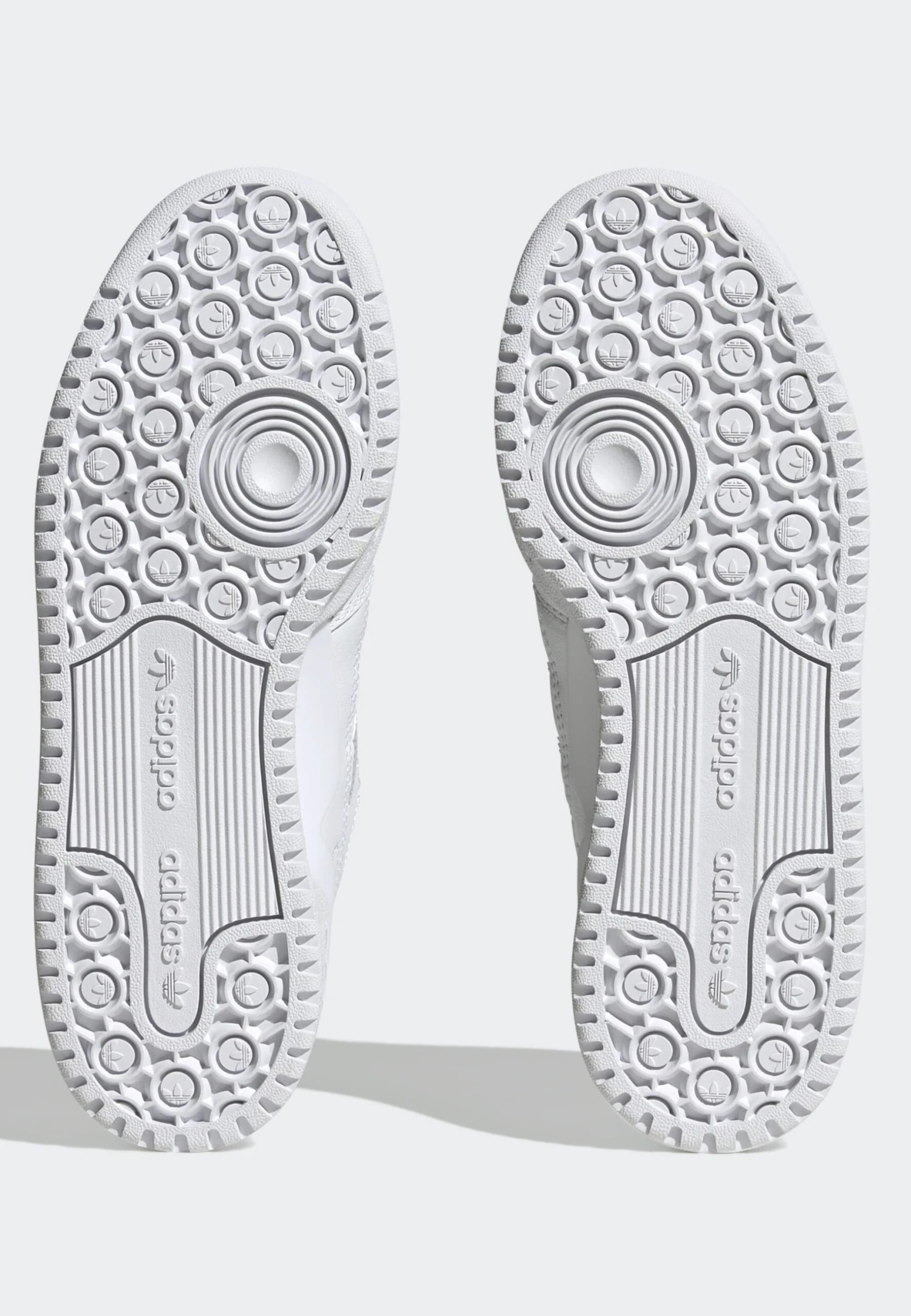 Adidas Originals Forum Low- Trainers - Cloud White Silver Dawn Off White 5 Adidas Originals Forum Low- Trainers - Cloud White Silver Dawn Off White - Image 5