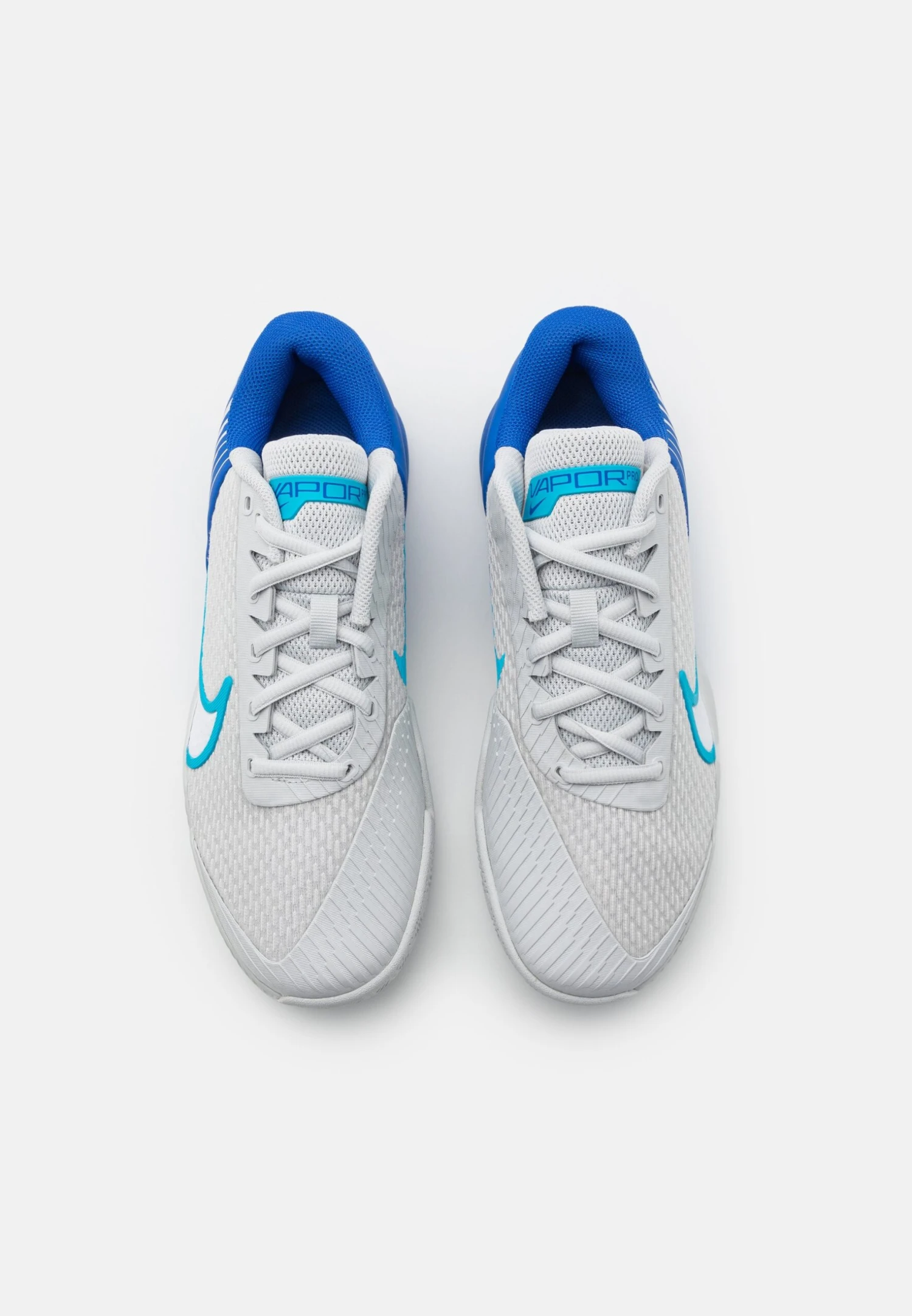 Nike Performance Zoom Vapor Pro 2 Clay - Clay Court Tennis Shoes - Photon Dust/White/Game Royal 4 Nike Performance Zoom Vapor Pro 2 Clay - Clay Court Tennis Shoes - Photon Dust/White/Game Royal - Image 4
