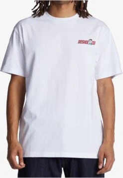 DC SHOES Fixer Upper - Print T-Shirt - White -Fashion Clothing Store 24bda8b5e5984ba1bde75f26754e4776