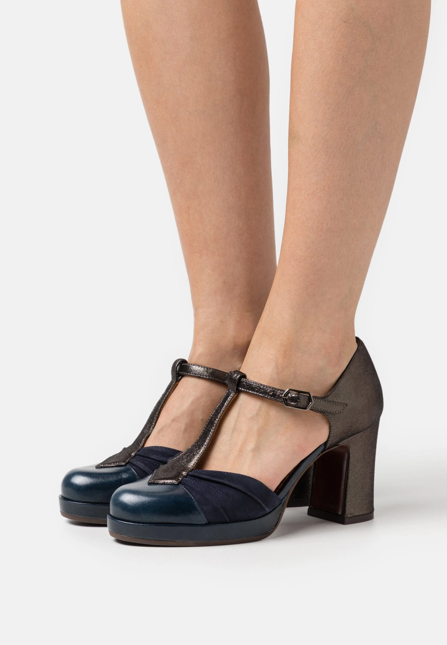 Chie Mihara Dajud - Platform Heels - Navy 1 Chie Mihara Dajud - Platform Heels - Navy