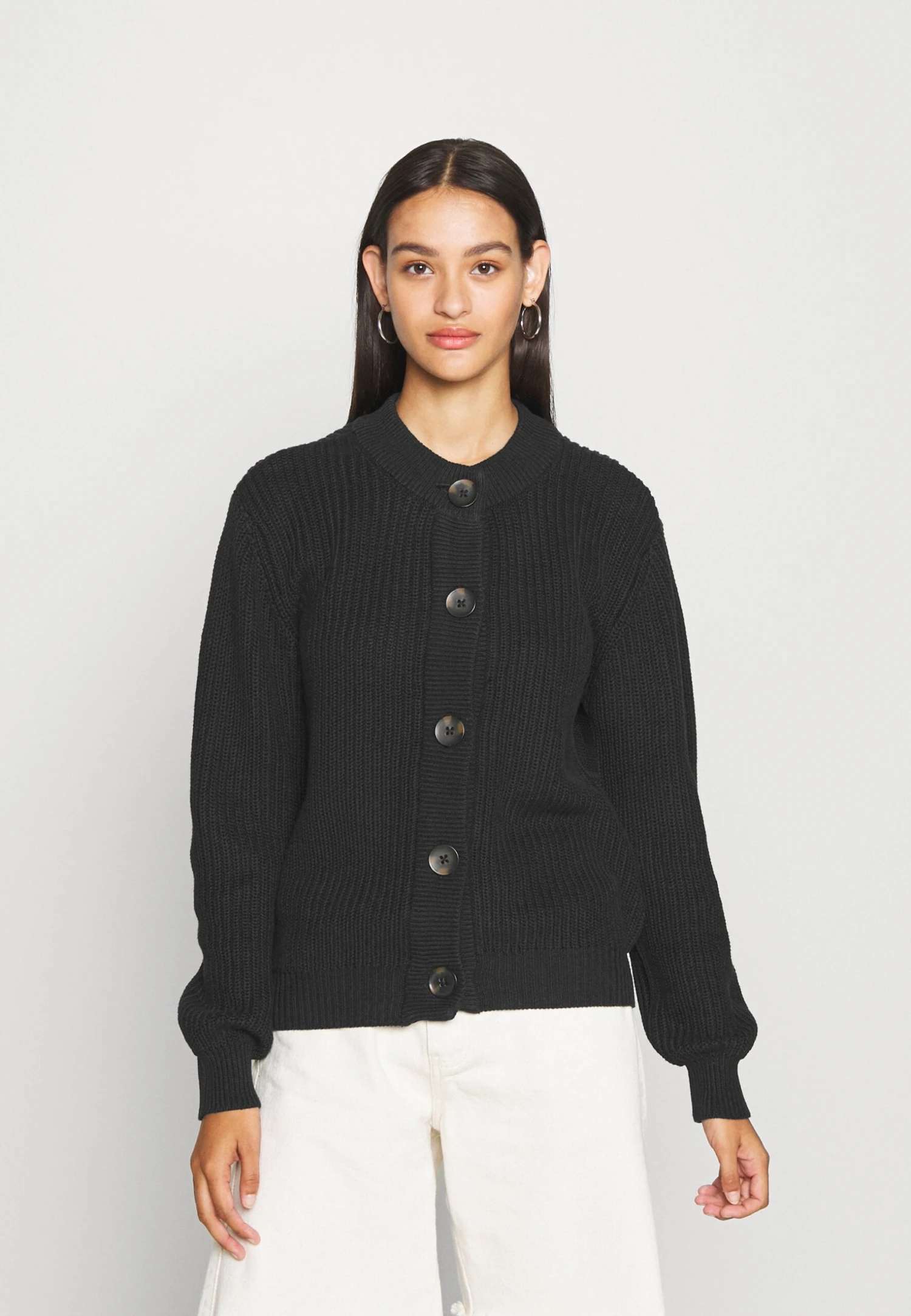 Minimum Affie - Cardigan - Black 1 Minimum Affie - Cardigan - Black
