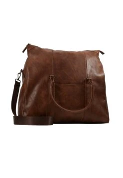 Pier One Unisex - Weekend Bag - Dark Brown -Fashion Clothing Store 27c8154c7bcc410d82dda3f5f15abf98