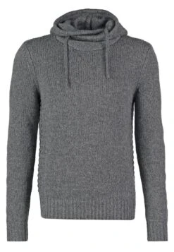 Pier One Hoodie - Dark Grey Melange -Fashion Clothing Store 2af312661e0e42778e45096e6e3f8763
