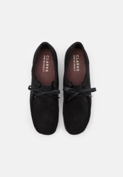 Clarks Originals Wallabee - Casual Lace-Ups - Black -Fashion Clothing Store 2cea319d97b44343ae23583885ad6524