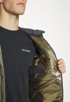 Columbia Labyrinth Loop™ Hooded Jacket - Winter Jacket - Stone Green/Shark -Fashion Clothing Store 2dc7561e7f5d4219a5b2fc41802076e3