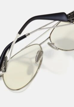 Prada Blue Light Glasses - Silver -Fashion Clothing Store 2e536fb24c34411a8906b7ae58e52e55