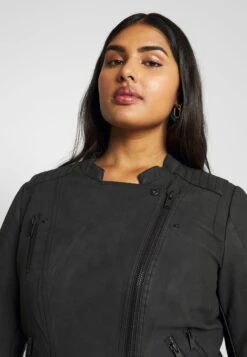 ONLY CARMAKOMA Caravana - Faux Leather Jacket -Fashion Clothing Store 2fe2a4b010344dbc9a31586a53ad6732