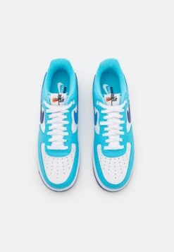 Nike Sportswear Air Force 1 07 Unisex - Trainers - White/Light Photo Blue/Deep Royal Blue/Baltic Blue/Black -Fashion Clothing Store 31e78e392ec849f9a91ff1834ad49ccb