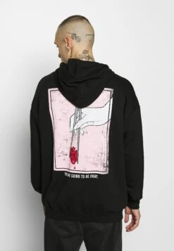 YOURTURN Hoodie - Black -Fashion Clothing Store 3587e94a02cf4e5bb5d9893e9f2eccf6