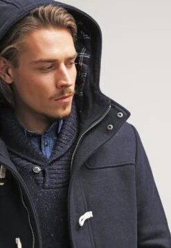 Pier One Short Coat - Navy -Fashion Clothing Store 39fc34304bfd4cb98c88dbc8fb72bf47