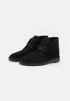 Clarks Originals Desert Boot - Casual Lace-Ups - Black -Fashion Clothing Store 3d487581a4df4cec9b9032ef25fa1b13