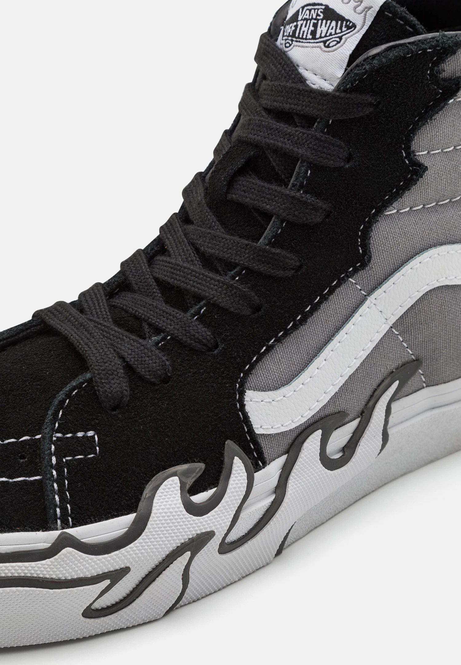 Vans Sk8-Hi Flame Unisex - High-Top Trainers - Gray 6 Vans Sk8-Hi Flame Unisex - High-Top Trainers - Gray - Image 6