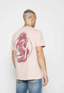 YOURTURN Unisex - Print T-Shirt - Pink -Fashion Clothing Store 45ddd1447f9d4bc58c7564183b425e6d