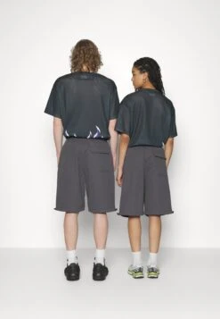 YOURTURN Genderless Parachute - Shorts - Dark Grey -Fashion Clothing Store 461c3a03b9af4250a48d4e57a95fd4e3