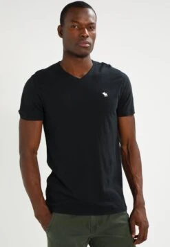 Abercrombie & Fitch Vneck 3 Pack - Basic T-Shirt - White/Black/Grey 10 Abercrombie & Fitch Vneck 3 Pack - Basic T-Shirt - White/Black/Grey -Fashion Clothing Store 4bb0fc649e7a4bd6bddd10eb89823e18