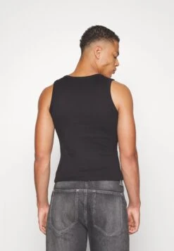 Jaded London Crush Rhinestone Vest Unisex - Top - Black -Fashion Clothing Store 4c1270c447214edfbbbc9559eb880126