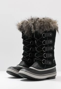 Sorel Joan Of Arctic - Winter Boots - Black/Quarry -Fashion Clothing Store 4e2d21baea9e4f55a2cec14ba8e5abfc
