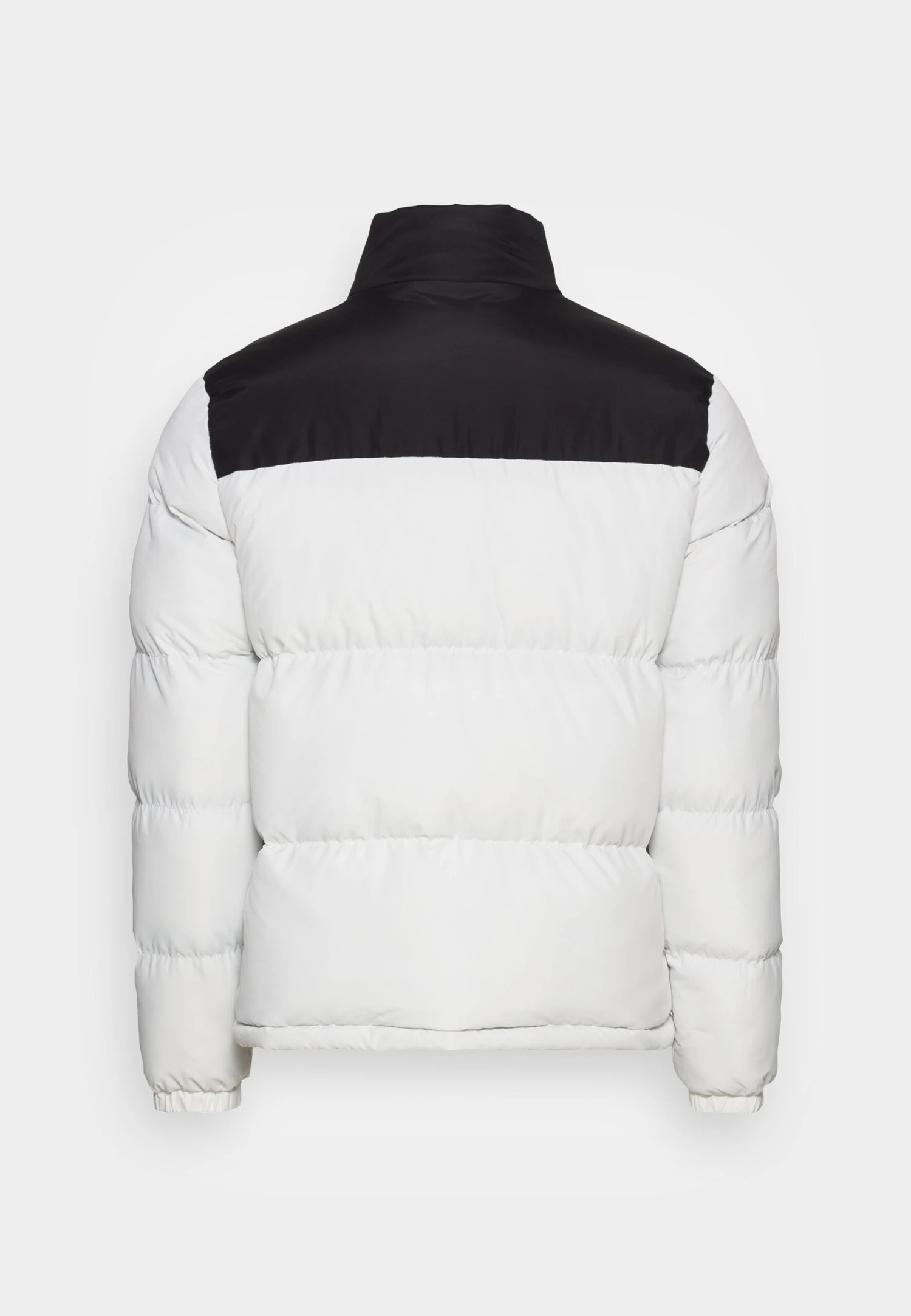 Contrast Puffer Jacket - Winter Jacket - White 2 Contrast Puffer Jacket - Winter Jacket - White - Image 2