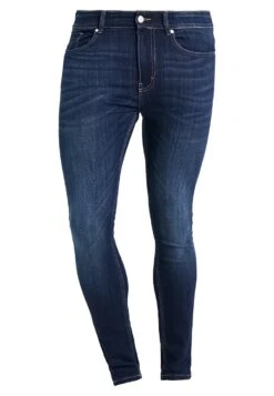 Pier One Jeans Skinny Fit - Dark-Blue Denim -Fashion Clothing Store 513c7a96a6954a0f801b551214ed75da