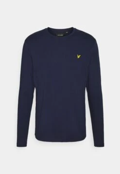 Lyle & Scott Long Sleeved Top - Navy -Fashion Clothing Store 55b999d663774555addec690af620e09