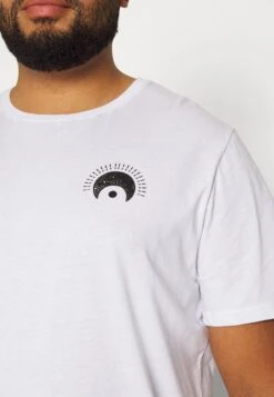 YOURTURN Eye Moon Tee Unisex - Print T-Shirt - White -Fashion Clothing Store 56ce331059a24c8899d65fca950cb314