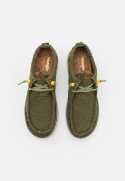 Wrangler Makena Stone - Casual Lace-Ups - Military -Fashion Clothing Store 586d0902c84241c9b161a9582cefa8fa
