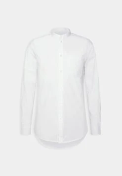 Pier One Muscle Fit Stand- Shirt - White -Fashion Clothing Store 5a9412a14083403cb941fa6fbb6ea6b4